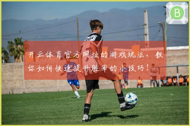 开云体育官方网址的游戏玩法，教你如何快速提升胜率的小技巧!